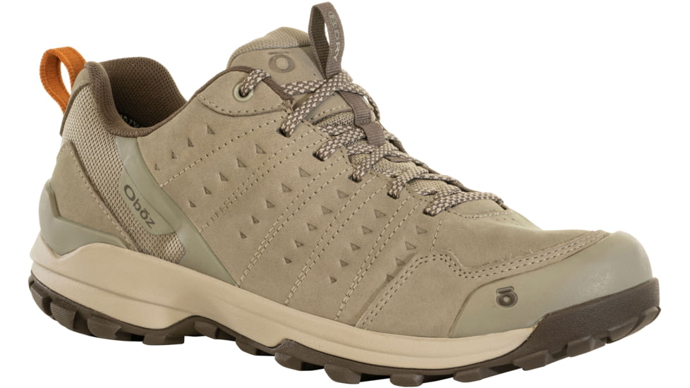 Oboz Sypes Low Leather B-DRY Hiking Shoes - Men's, Sandbox, 8, 76101-Sandbox-M-8