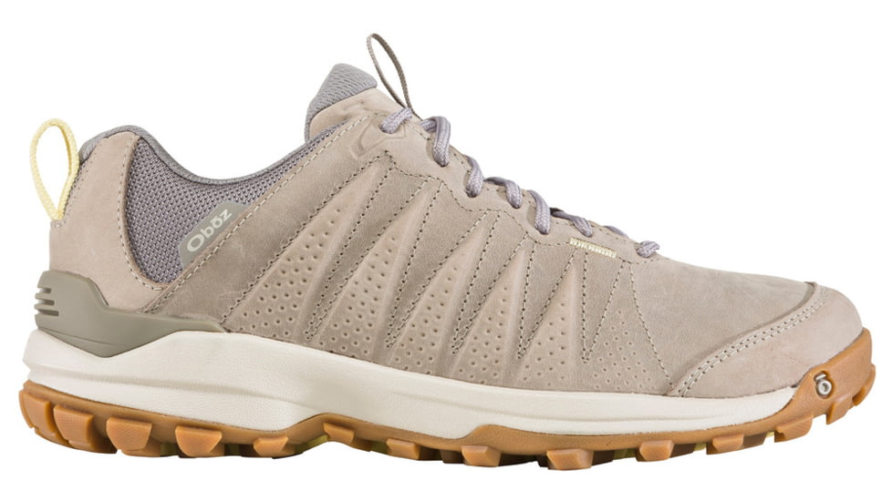 Oboz Sypes Low Leather B-DRY Hiking Shoes - Women's, Gravel, 11, Medium, 76102-Gravel-Medium-11