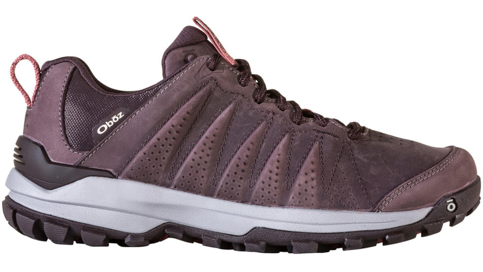 Oboz Sypes Low Leather B-DRY Hiking Shoes - Women's, Peppercorn, 6, Medium, 76102-Peppercorn-Medium-6