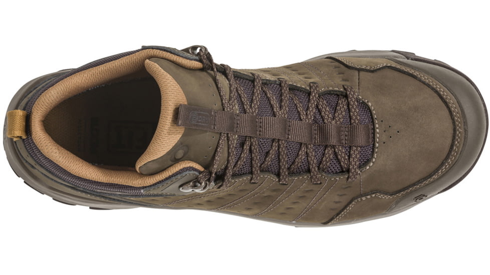 Oboz Sypes Mid Leather B-DRY Hiking Shoes - Mens, Cedar Brown, 11, Medium, 77101-CdBrwn-11-Medium