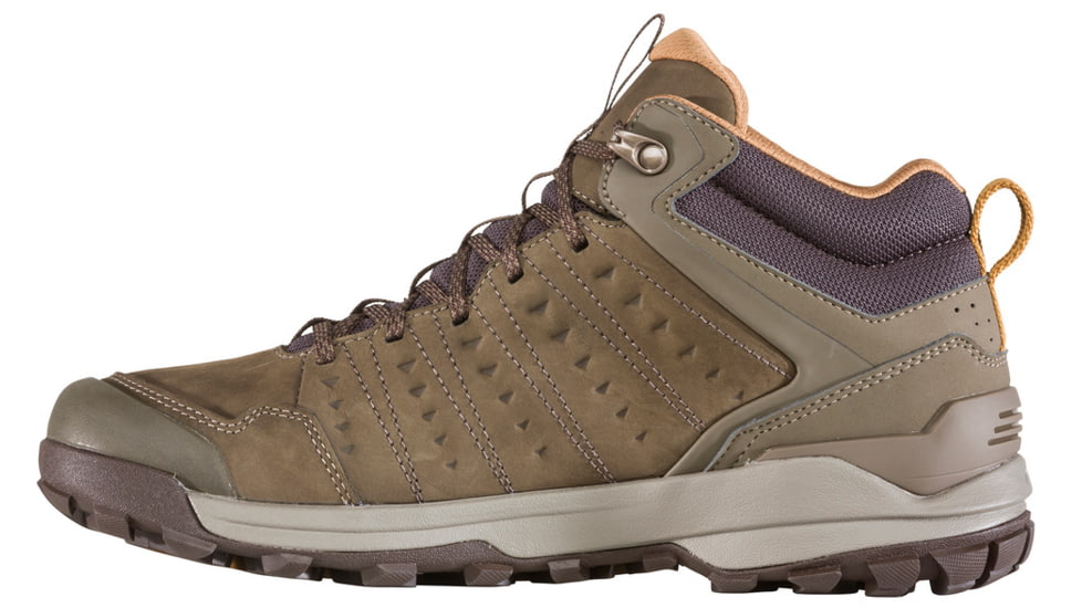 Oboz Sypes Mid Leather B-DRY Hiking Shoes - Mens, Cedar Brown, 14, Wide, 77101-Cedar Brown-Wide-14
