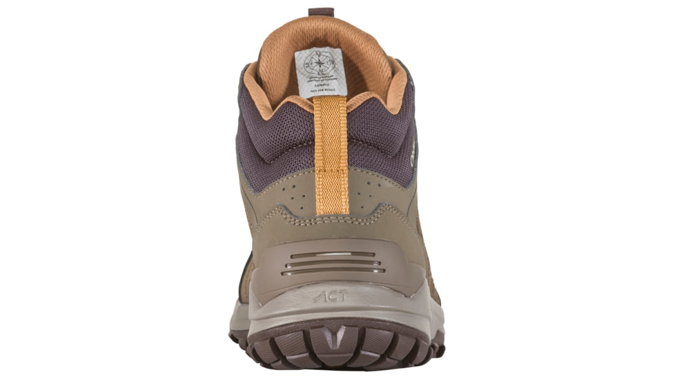 Oboz Sypes Mid Leather B-DRY Hiking Shoes - Mens, Cedar Brown, 14, Wide, 77101-Cedar Brown-Wide-14