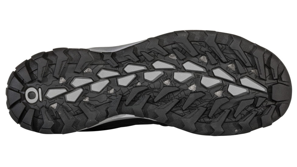 Oboz Sypes Mid Leather B-DRY Hiking Shoes - Mens, Dark Shadow, 7.5, Medium, 77101-Dark Shadow-M-7.5