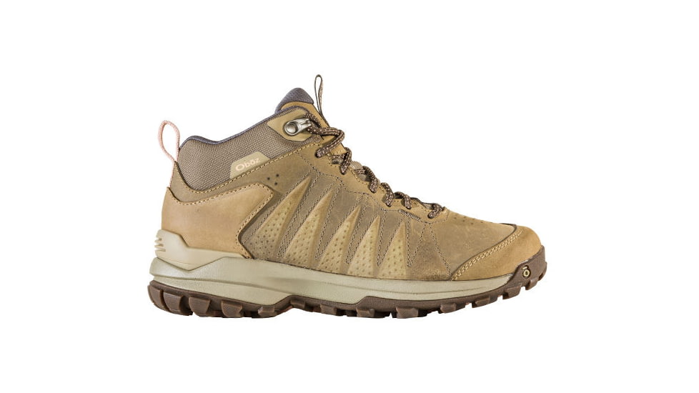 Oboz Sypes Mid Leather B-DRY Hiking Shoes - Women's, Camel, 8.5, 77102-CAMEL-8.5