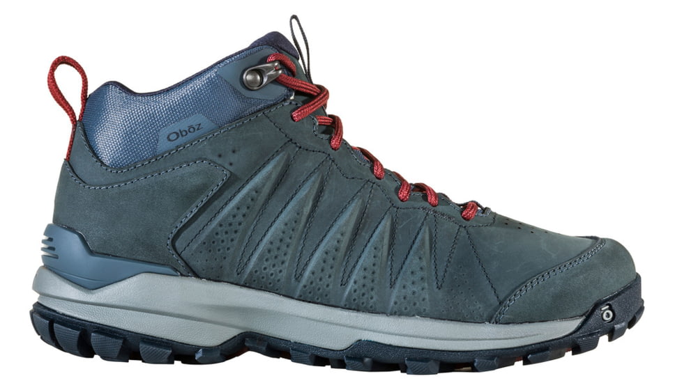 Oboz Sypes Mid Leather B-DRY Hiking Shoes - Women's, Slate, 11, Medium, 77102-Slate-Medium-11