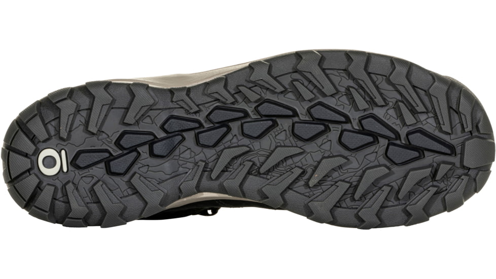 Oboz Sypes Mid Leather B-DRY Medium Hiking Shoes - Mens, Lava Rock, 10, 77101-Lava Rock-Medium-10