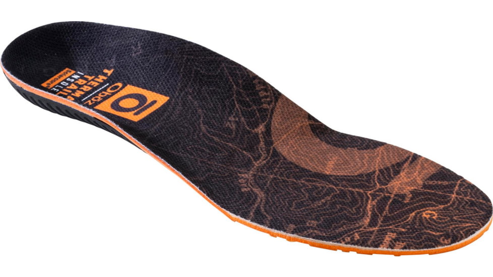 Oboz Thermal Trail Insole, Orange, 2XS, 100008-302-XXS