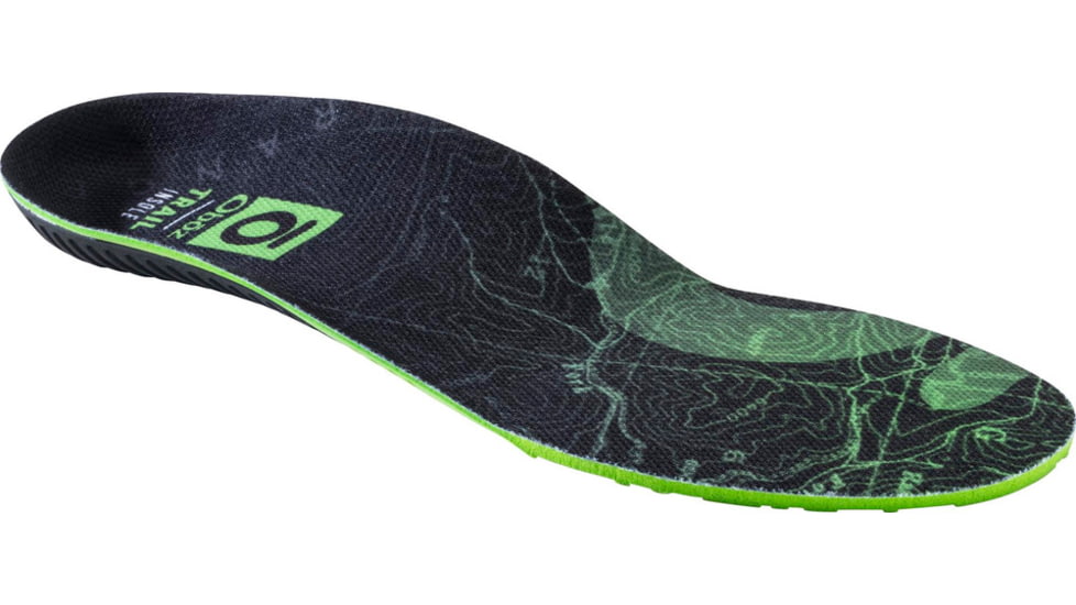 Oboz Trail Insole, Green, M, Medium, 100007-Green -Medium-M