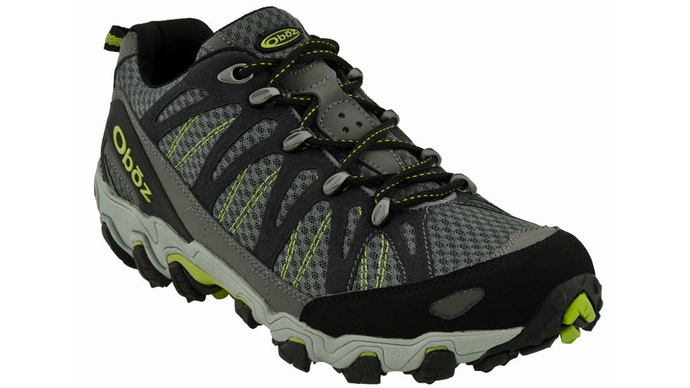 Oboz Traverse Low Hiking Shoe - Mens-8 US-Dark Shadow