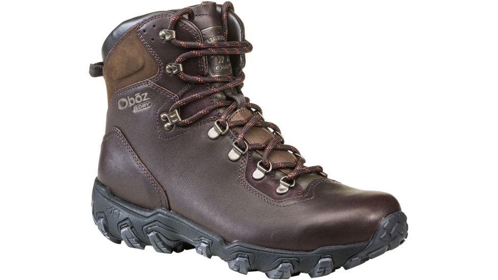 Oboz Yellowstone Premium Mid B-DRY Hiking Shoes - Men's, Espresso, 8, Medium, 50501-Espresso-Medium-8