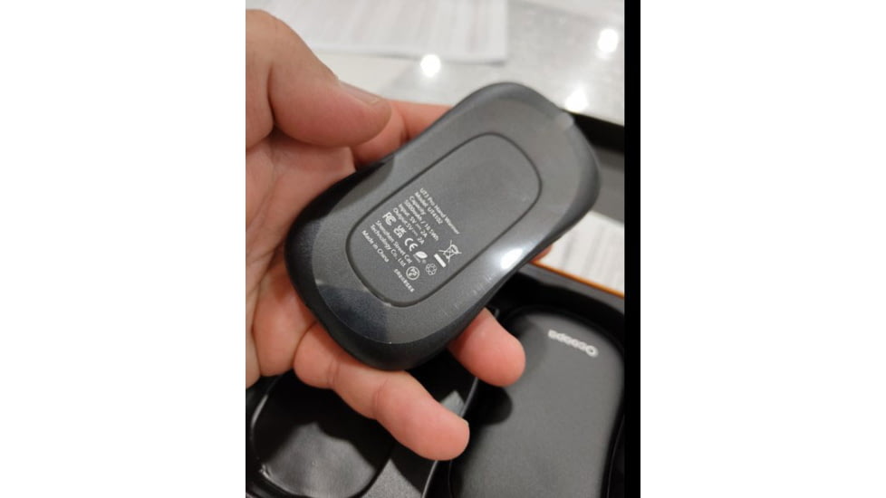 Ocoopa UT3 Pro Rechargeable Hand Warmer, Black on Black, UT4102-BK-BK