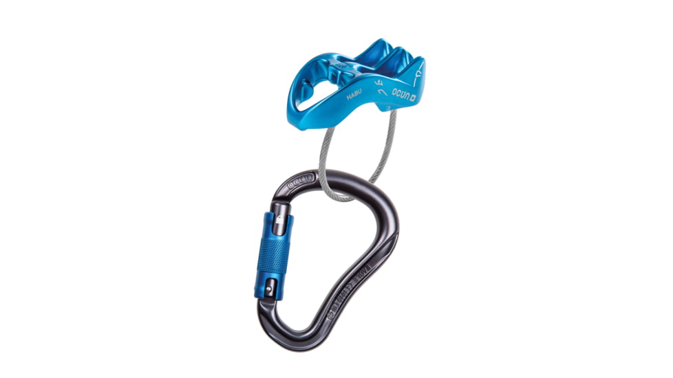 Ocun Belay Set Eagle Triple Habu, Blue, 4718-Blue