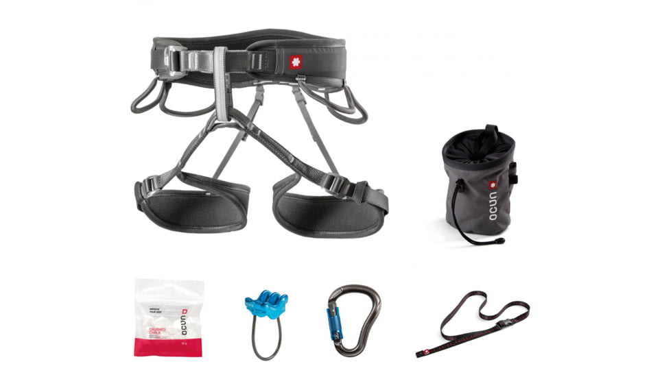 Ocun Climbing Twist Set, Grey, XS-M, 4338-Grey-XS-M