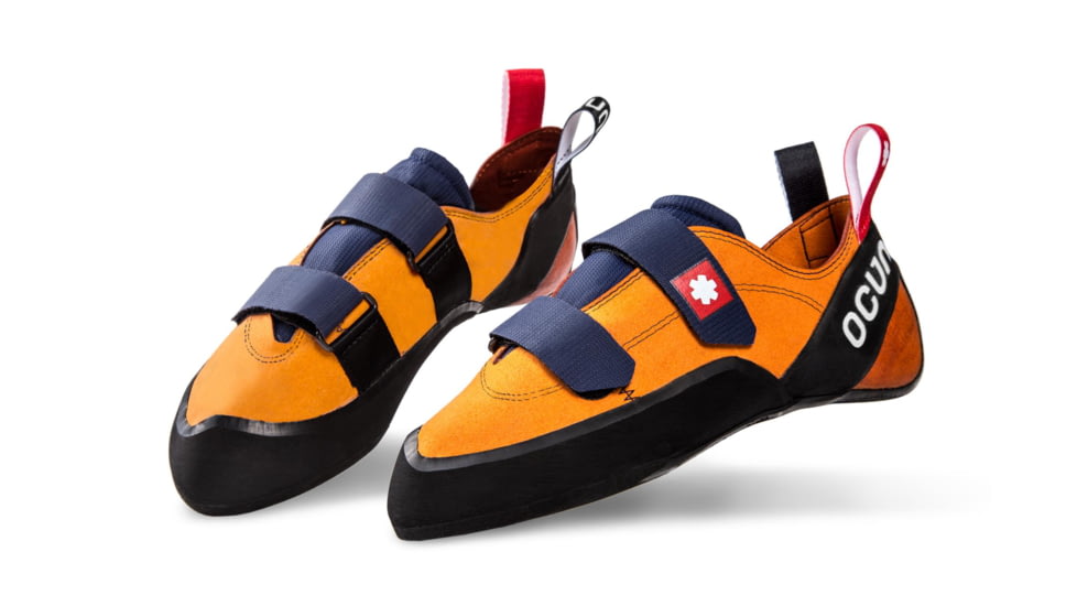 Ocun Crest QC Climbing Shoes, Orange, 9, 4401-Orange-9