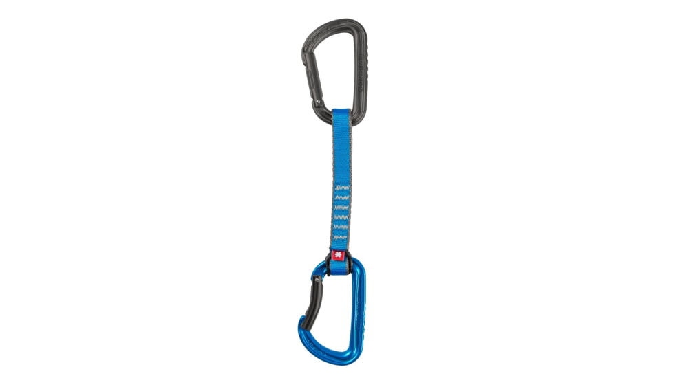 Ocun Falcon QD PA 16mm Sport Climbing Quickdraw, 15cm, Blue, 4070-Blue