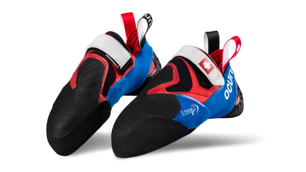 Ocun Fury Climbing Shoes, Red, 10, 4332-Red-10