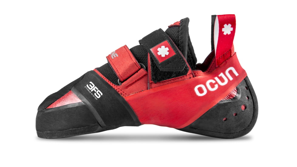 Ocun Ozone Climbing Shoes, Red, 9, 4700-Red-9