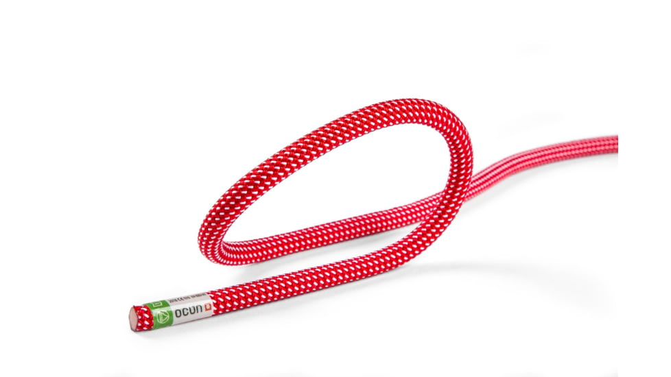 Ocun Spirit 9,5mm Rope, 60m, Red/White, 4369-Red/White