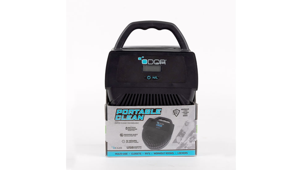 Odor Crusher Tactical Portable Clean, Black, 69438