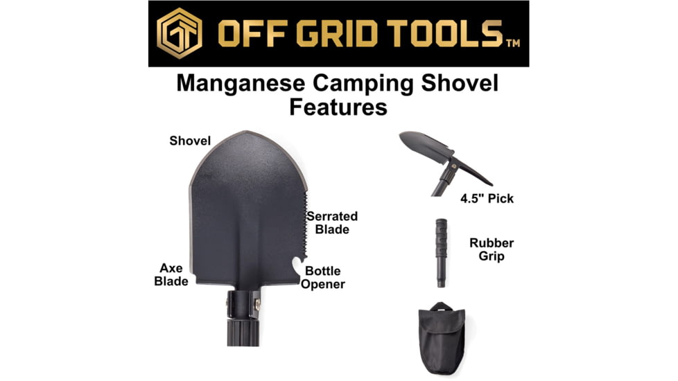 Off Grid Tools Camping Shovel
