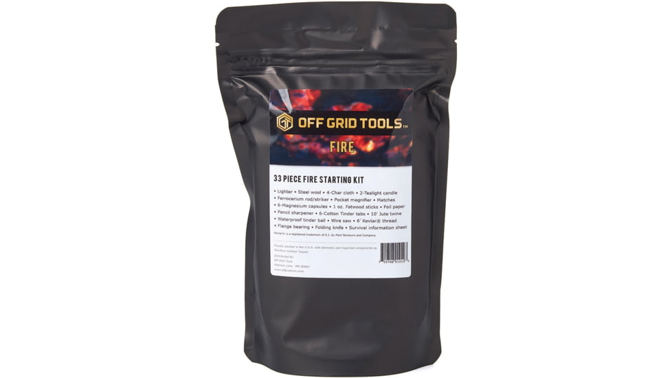 Off Grid Tools Fire Starting Kit
