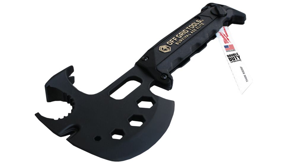Off Grid Tools Survival Axe Elite-Black