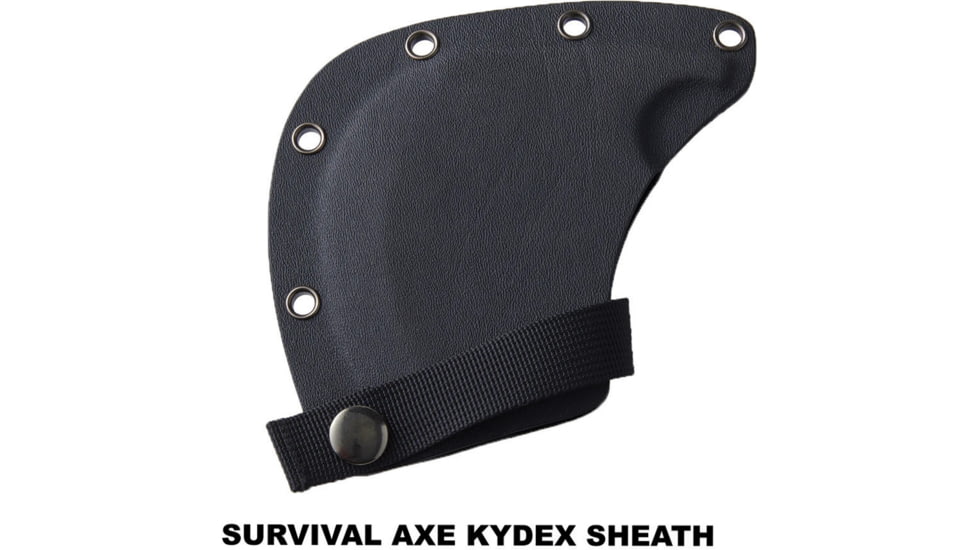 Off Grid Tools Survival Axe Sheath Kydex, Black Kydex construction, OGT-SAKYDEX