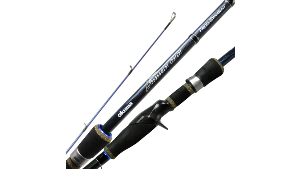 Okuma Fishing Tackle Tournament Concept Series A Spinning Rod, 7ft 2in, Medium Light, Moderate Fast, 1 Pieces, TCS-S-721MLa