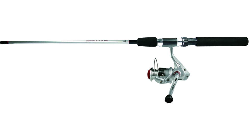 Okuma Boundary Spinning Combo, 40-Sz Reel, With Line, 1BB Electroplated Graphite Spool, 410/8, 290/10, 260/12, 8', B-S-802-40