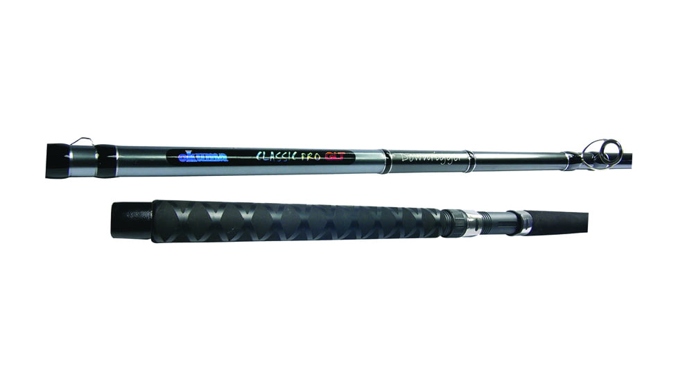 Okuma Fishing Tackle Classic Pro GLT Trolling Rod, 7ft 6in, Medium Light, Slow, 2 Pieces, CP-DR-762ML