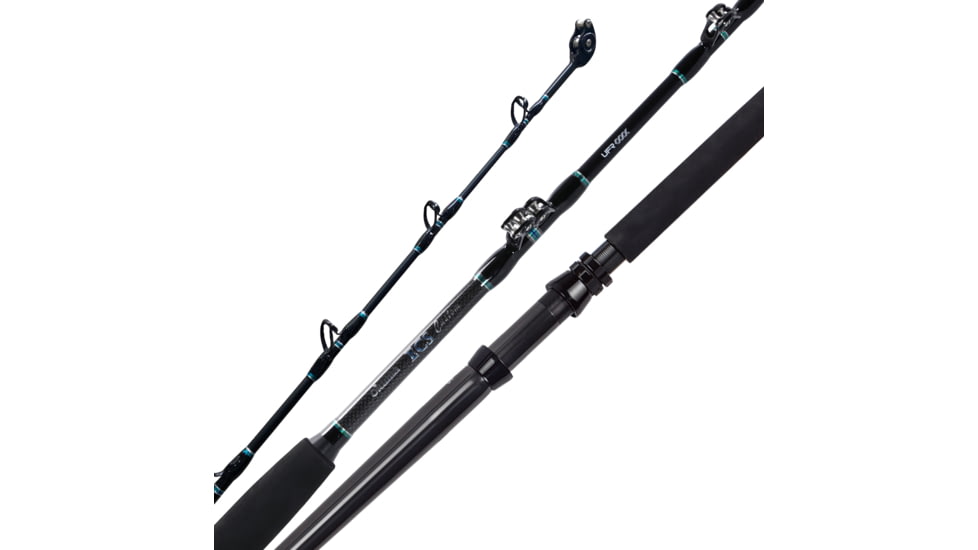 Okuma East Coast Series Hybrid 6' 1pc H.24 ton carbon &amp; e-glass blank Alum rod gimbal Alp SS guides zircon inserts 3yr.LW, ECS-TRS-601H