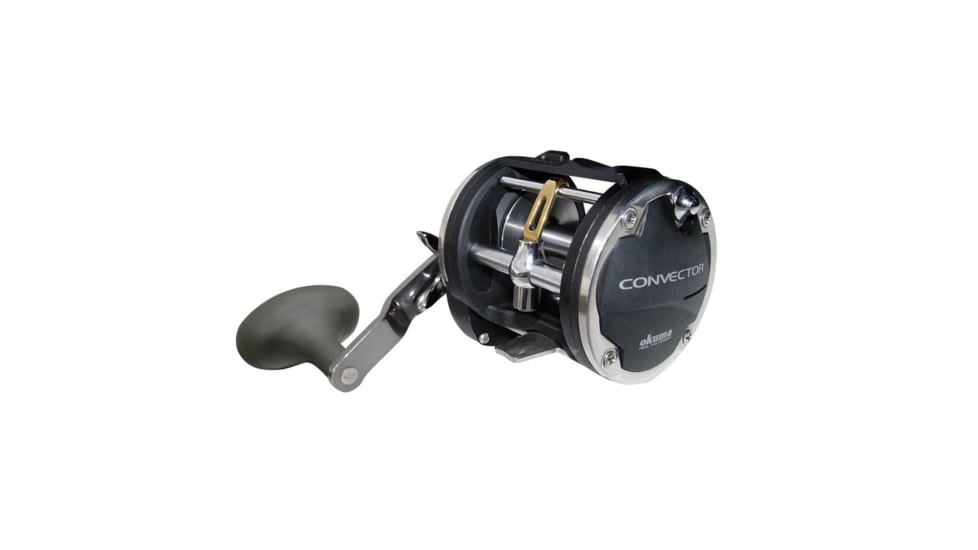 Okuma Fishing Tackle Convector Levelwind Trolling Reel, 4.0 1, 2BB+1RB, 550/80 Braided Line Rating, CV-45L