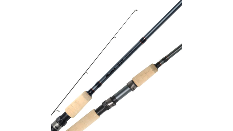 Okuma Fishing Tackle SST Kokanee/Trout A Series Rod, 5ft 6in, Light, Moderate, 2 Pieces, SST-S-562ULa