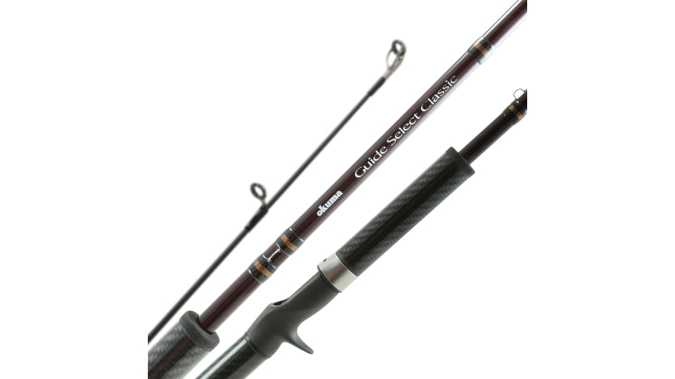 Okuma Guide Select Classic Trolling Rod 2 Piece, 20-40lb, 4-16oz, 96, GSC-C-962XH-CG
