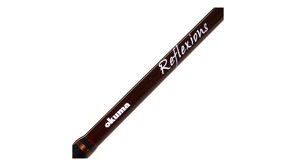 Okuma Reflexions Spinning Rod 7ft Medium Action 2-Piece, RX-S-702Ma