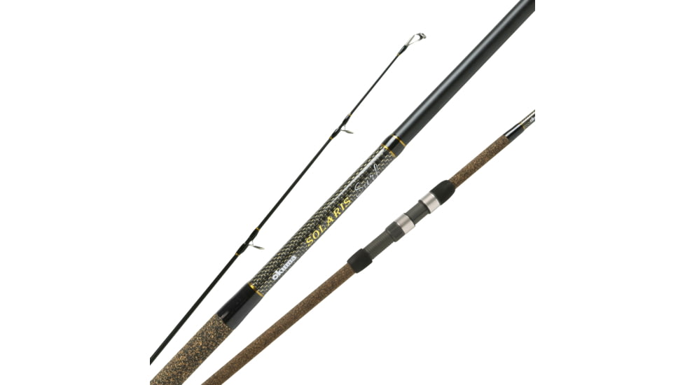 Okuma Solaris Surf Spinning Rod, Length 9', line wgt 10-20lb, lure wgt 1-4oz, 2pc, SSX-S-902M