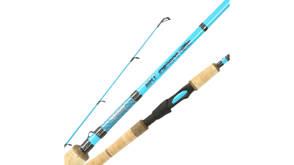 Okuma Srt Inshore Elite, 30-Ton Carbon Rod Blanks Fuji Guides And Reel Seat, 1-Piece, Spinning, Medium, 8-17lb., 76, SRTE-S-761M-FG