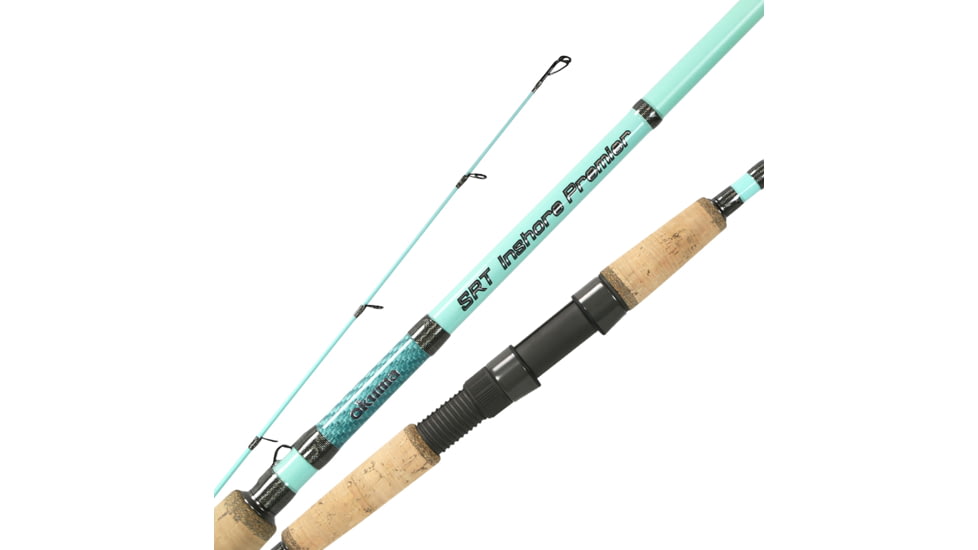 Okuma Srt Inshore Premier, 30-Ton Carbon Rod Blanks Seaguides, Fuji Reel Seat, 1-Piece, Spinning, Heavy, 15-30lb, 76, SRTP-S-761H