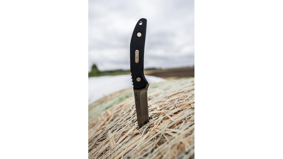 Old Timer 993 Fixed Blade Knife, 3.9in, Stainless Steel Blade, 4in, G-10 Handle, 1100032