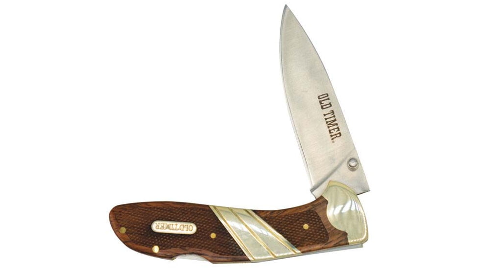 Old Timer WOOD LOCKBACK MED : 378130