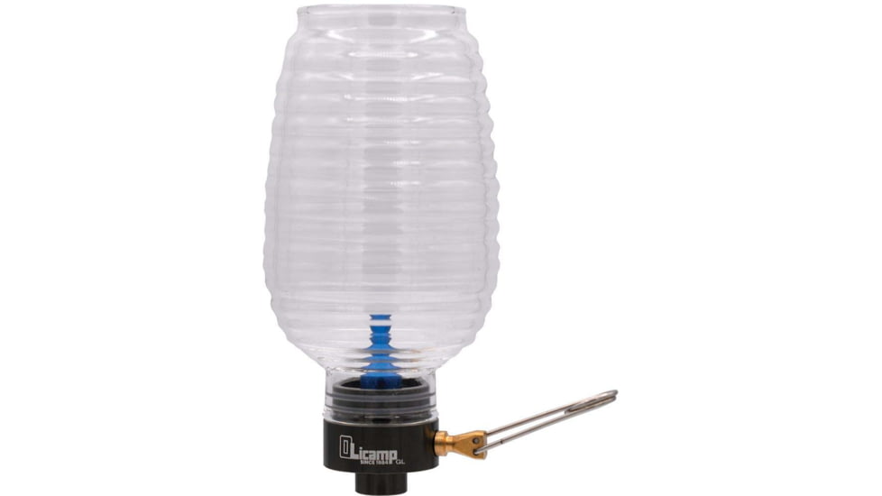 Olicamp Luminator Adjustable Flame Gas Canister Lamp, Clear, FML-603