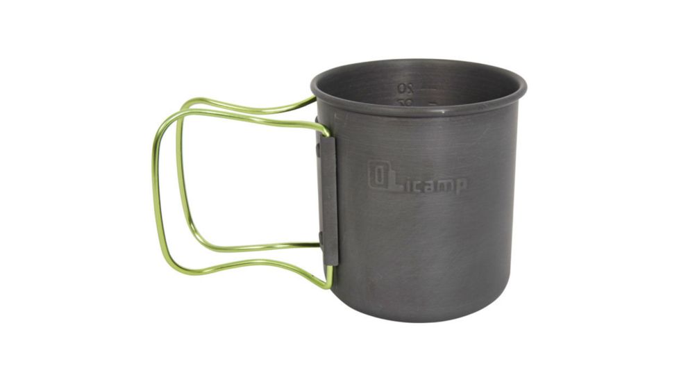 Olicamp Space Saver Mug Hard Anodized-Lime