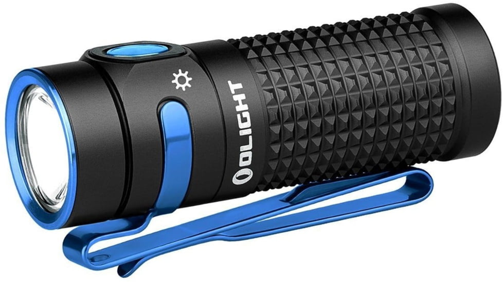 Olight Baton 4 1300 Lumens LED Rechargeable EDC Flashlight, Black, 6975498002918
