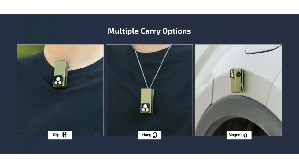 Olight Oclip Ultra USB-C Rechargeable 530 Lumen Clip-On LED Flashlight