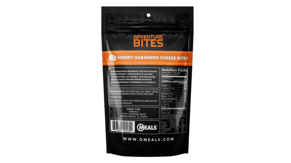 Adventure Bites, Honey Habanero, 3 Cases, 2 oz