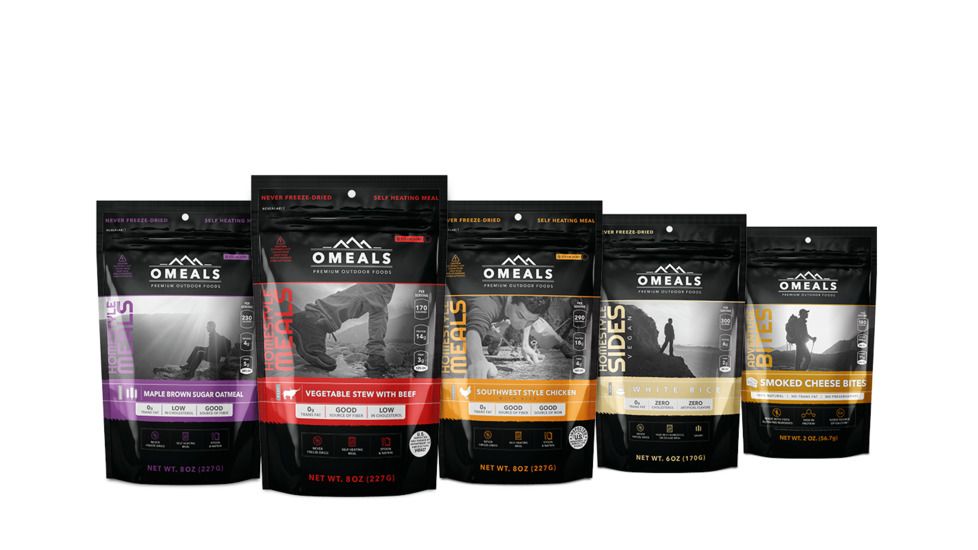 Omeals Adventure Pack, Meat Lovers Case of 5, OMAP-1