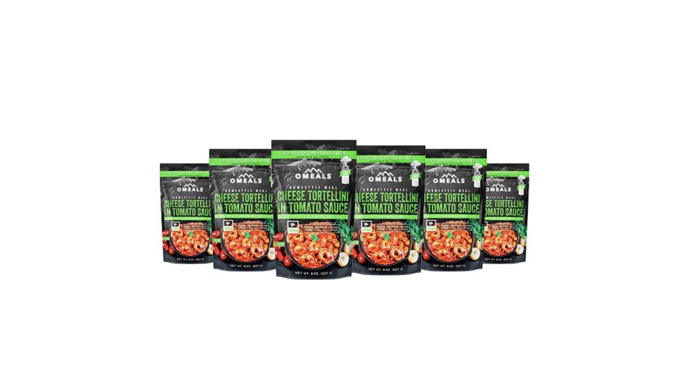 Omeals Cheese Tortellini, 6 pack, 7.5 inches x 2 inches x 10.75 inches OMEV1X6
