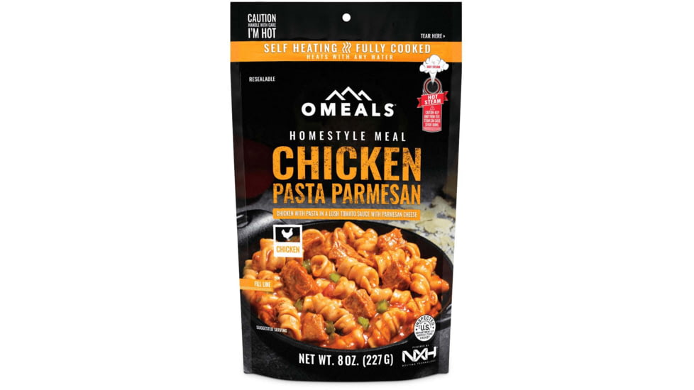 OMEALS Chicken Pasta Parmesan, 10 oz, Multi, 7.5 inches x 1 inch x 11.25 inches, OMEC5