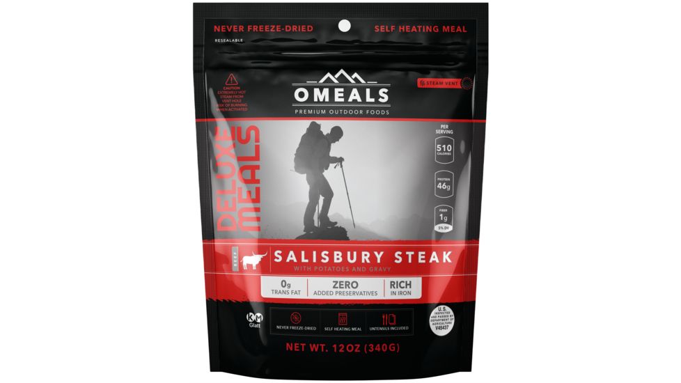 Omeals Deluxe Salisbury Steak