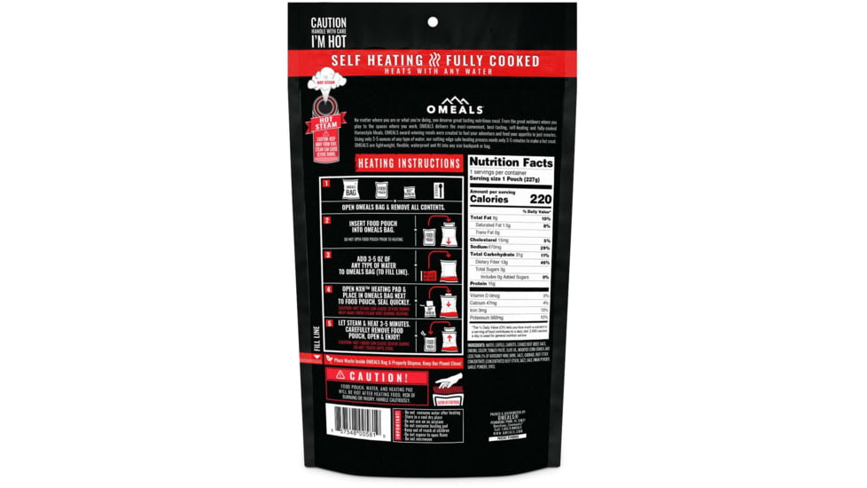 Omeals Homestyle Meal, Lentils With Beef